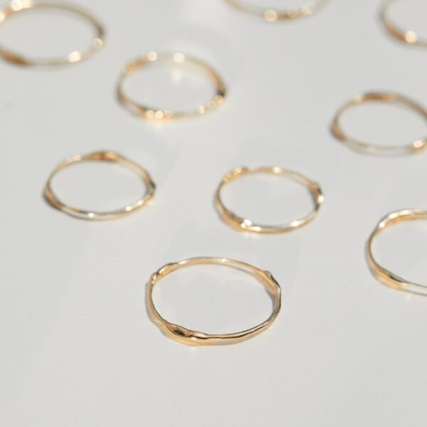 Painter's Gold Stacking Ring - Image 9