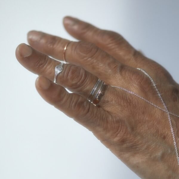 Baby Cygnet Ring, Silver - Image 3