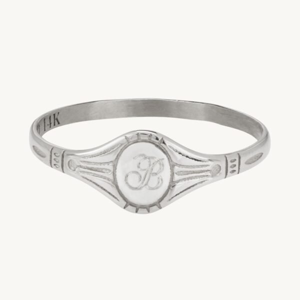 Baby Cygnet Ring, Silver