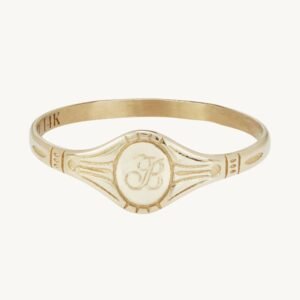 Baby Cygnet Gold Ring