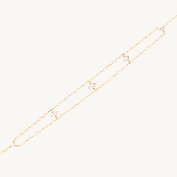 Evening Star Bracelet, Yellow Gold