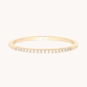 Fairy Light Demi-Pavé Diamond Band