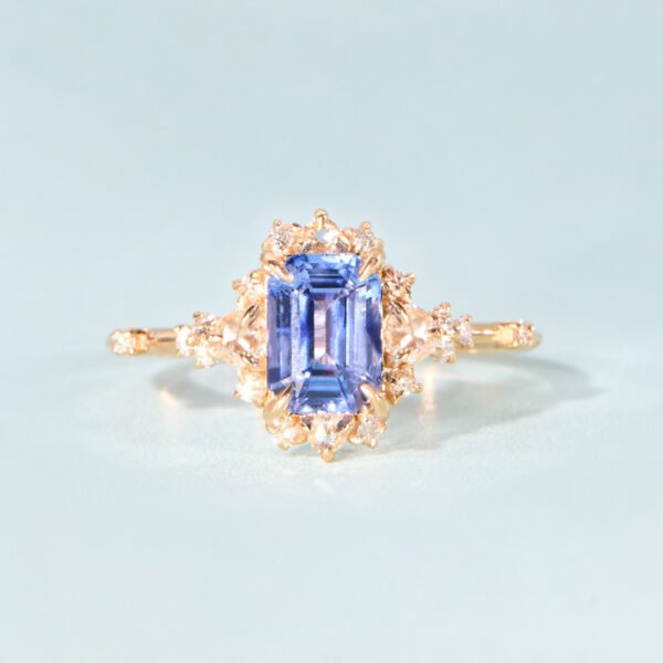 Night at the Ballet Sapphire Ring - Image 7