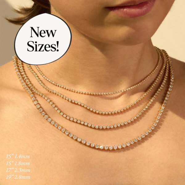 One O'Clock Tennis Necklace - Image 2