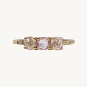 La Vie en Rose Pink Sapphire Ring