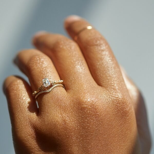 Daphne Solitaire Diamond Ring - Image 2