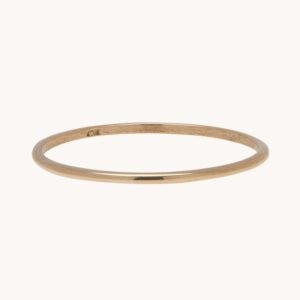 Grand Mignon Gold Stacking Ring