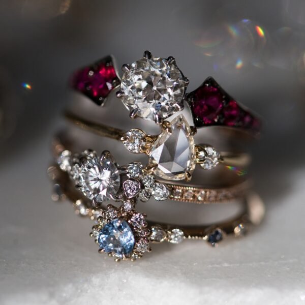 Leda the Swan Diamond Ring - Image 8