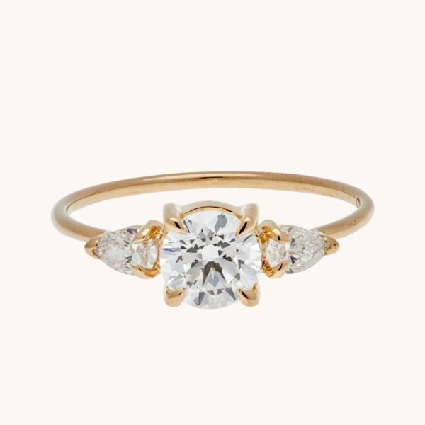 Violette the Swan Diamond Ring