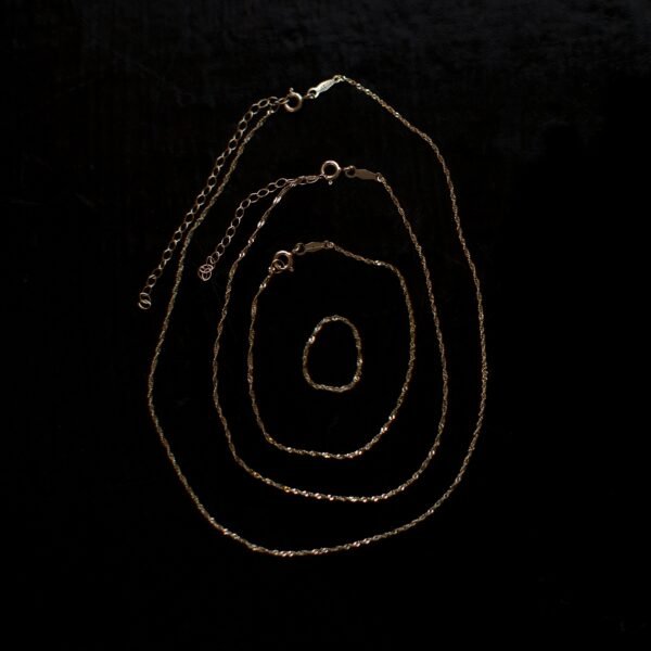 Sweet Nothing Gold Chain Ring - Image 7