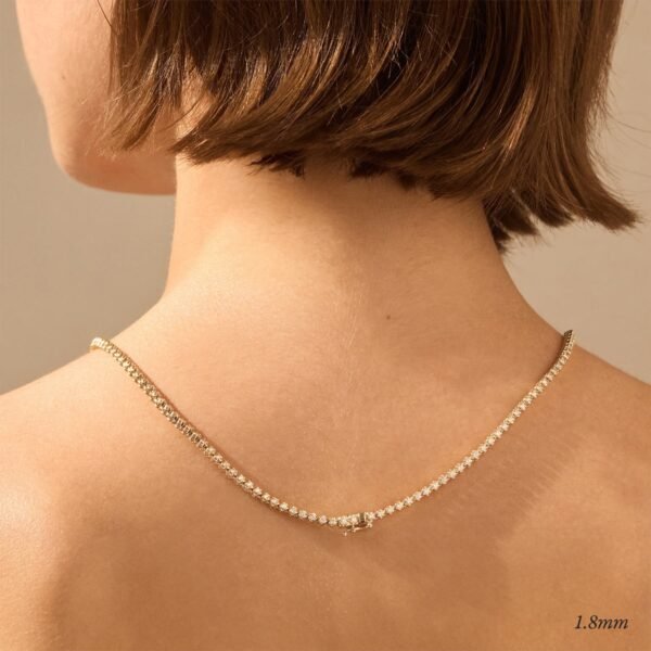 One O'Clock Tennis Necklace - Image 4