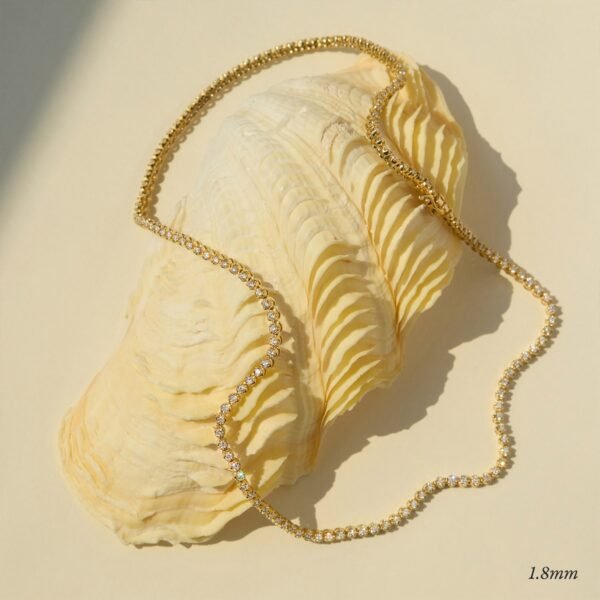 One O'Clock Tennis Necklace - Image 18