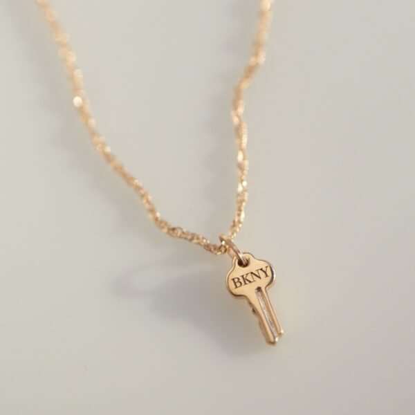 Tiniest Gold Key Charm - Image 8