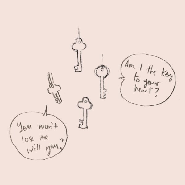 Tiniest Gold Key Charm - Image 13