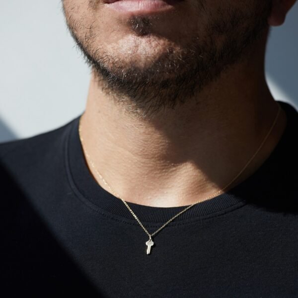 Tiniest Gold Key Charm - Image 3