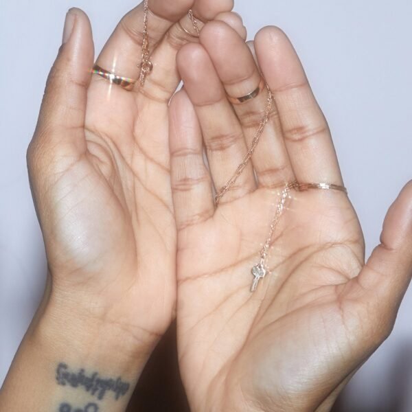 Tiniest Gold Key Charm - Image 6