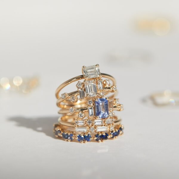 Sapphire Mason Ring - Image 11