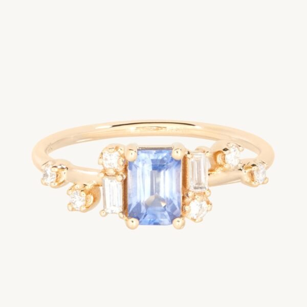 Sapphire Mason Ring