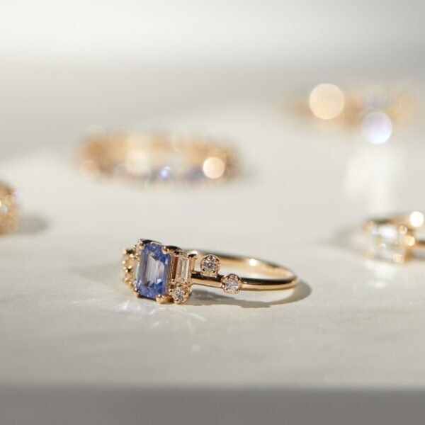 Sapphire Mason Ring - Image 9