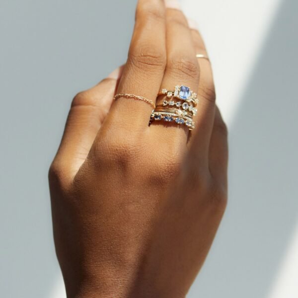 Sapphire Mason Ring - Image 7